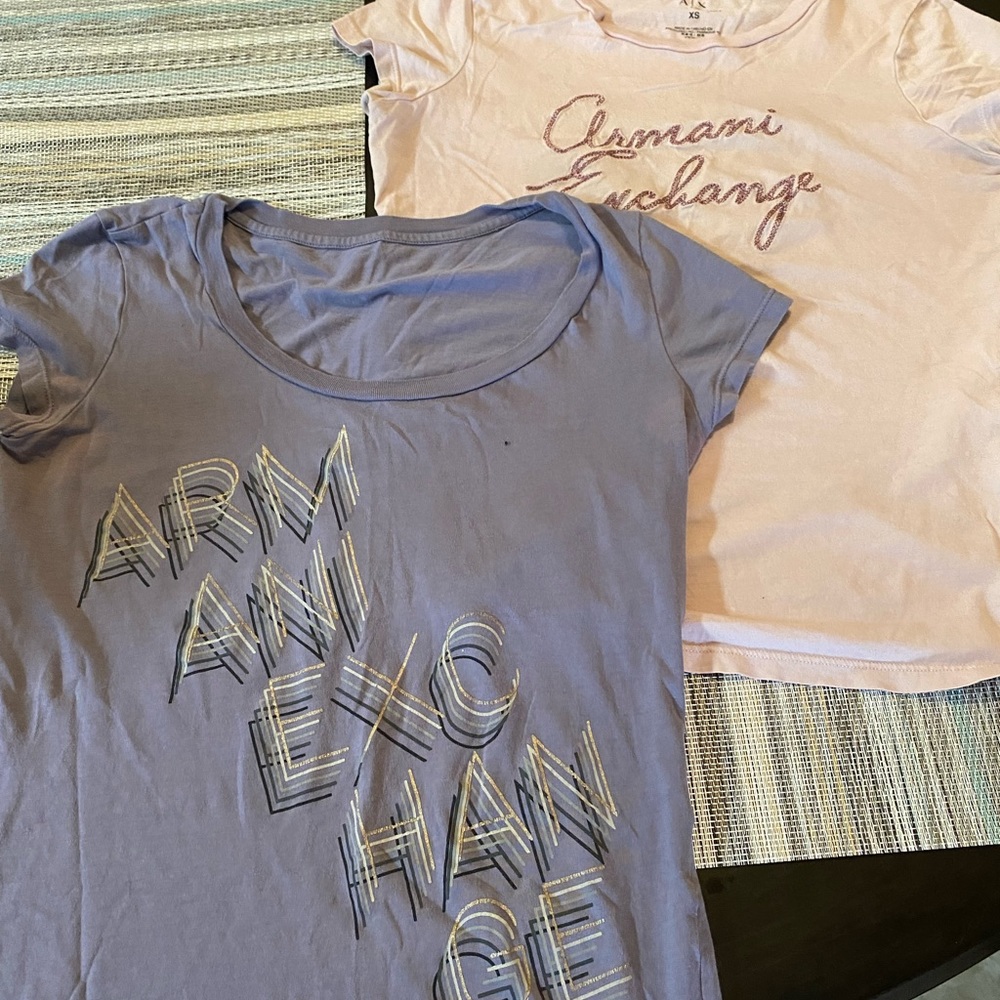 2 Armani exchange shirts